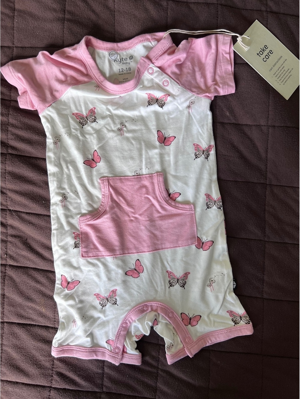 Kyte Baby butterfly short all - 12-18 m